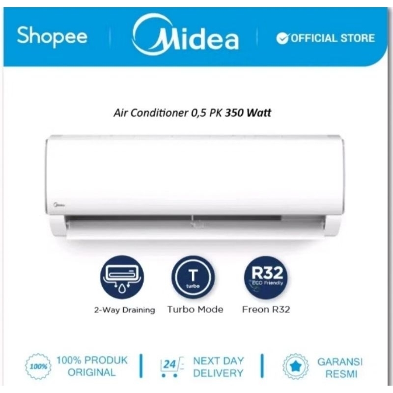 AC MIDEA 1 PK MSAF-O9CRN1 AC MIDEA 1PK