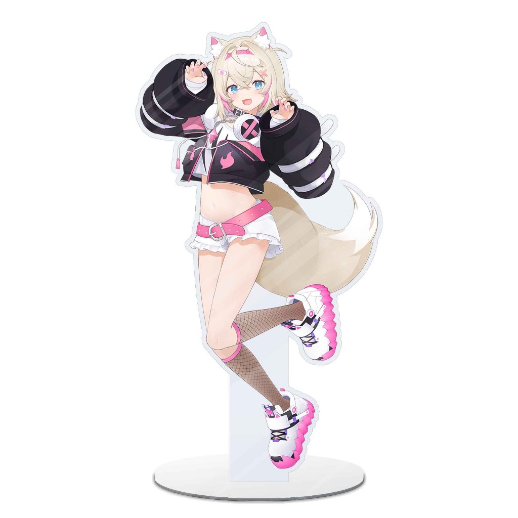 Stand akrilik figure vtuberMOCOCO ABYSSGARDstandee 20cm-HOLOLIVEADVENTmaterial Akrilik