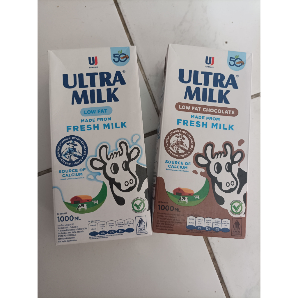

Ultra Milk low fat plain / chocolate 1 liter