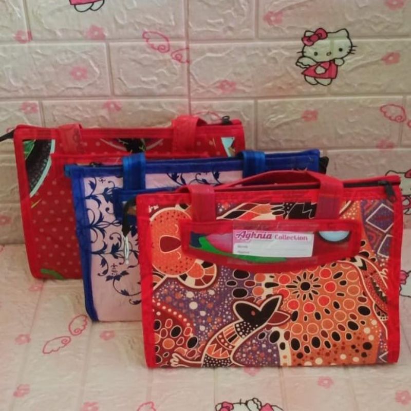 

[Paket 50Pcs] Tas Hajatan Motif Mini (Muat 3Kg) / Tas Buwuh Grosir / Tas Souvenir Murah Motif Warna Warni