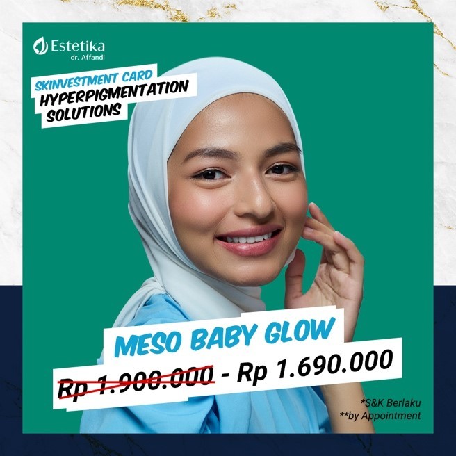 Skinvestment Card Meso Baby Glow - Estetika dr. Affandi