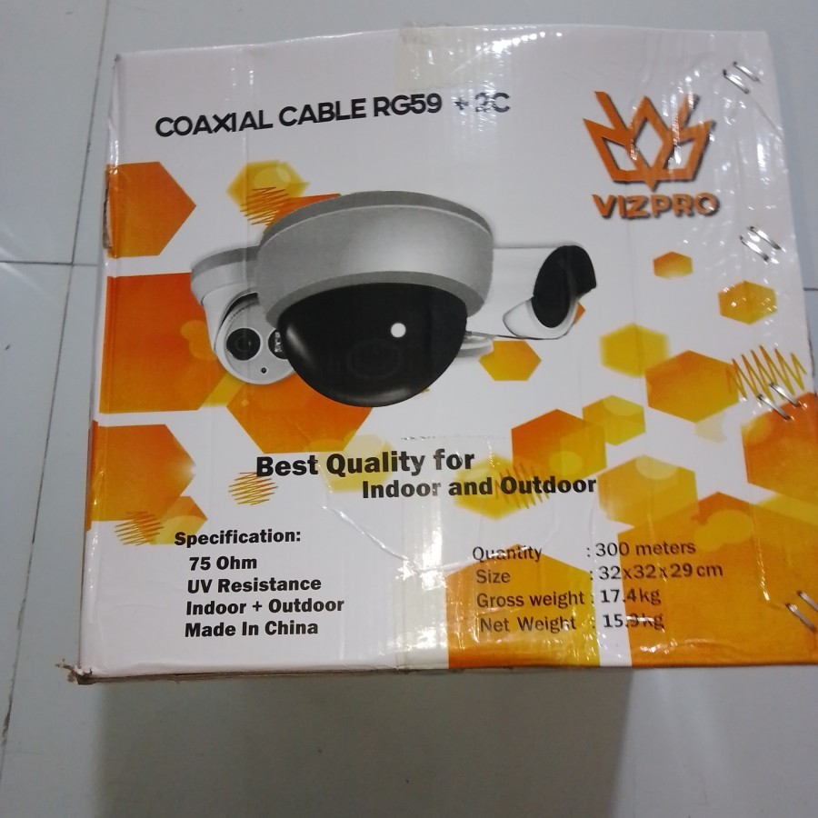 Kabel CCTV RG59+Power spectra vizpro -00162