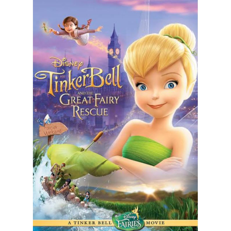 DVD ANIMASI TINKER BELL GREAT FAIRY RESCUE (2010)