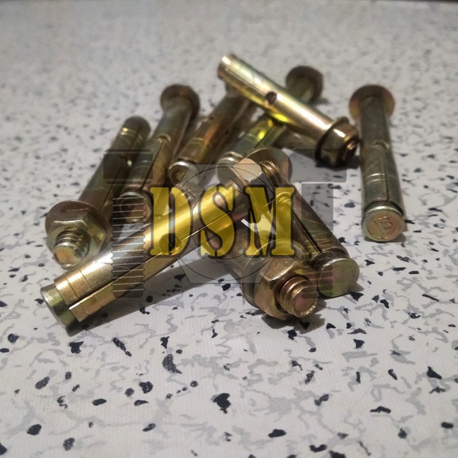 Dynabolt M16x147 / Dinabolt M16 / Anchor Bolt Kode 6256 Kuning (15 CM)