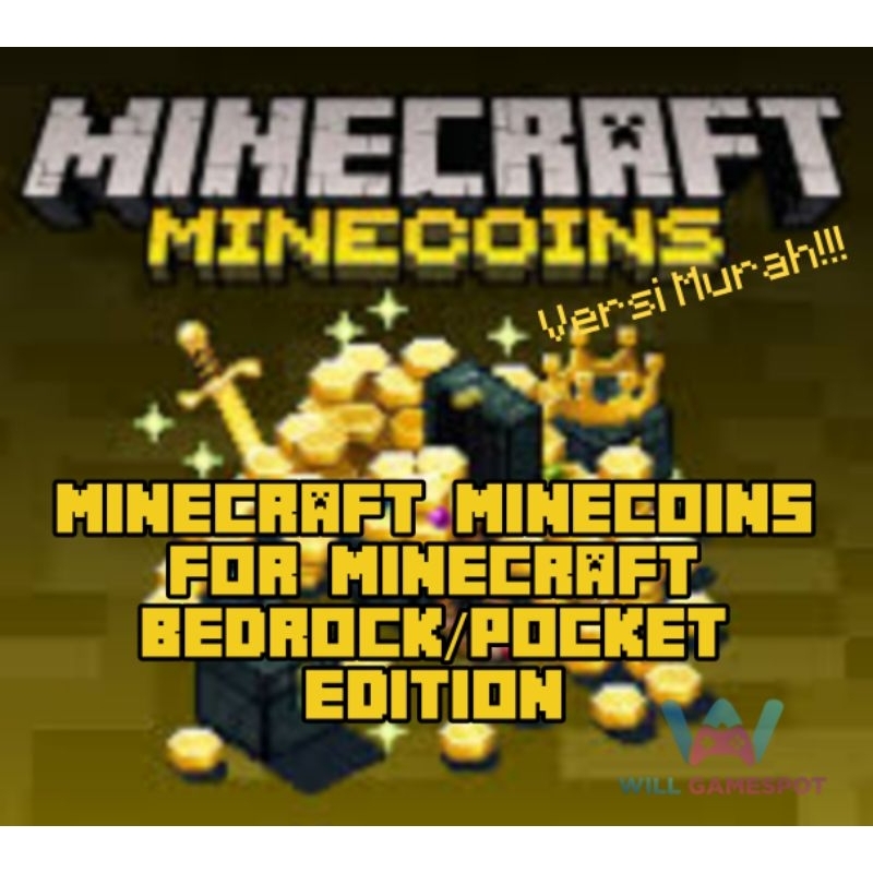 Minecraft Minecoins bedrock/Pocket Edition for marketplace