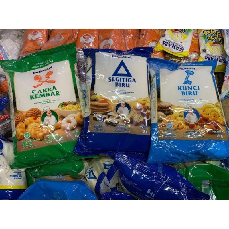 

Tepung Cakra/segitiga biru/kunci biru