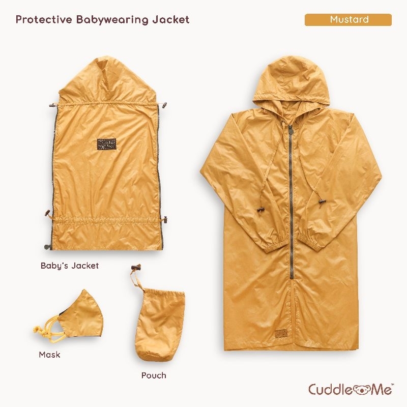 jaket parasut APD babywearing bayi pelindung baby CuddleMe