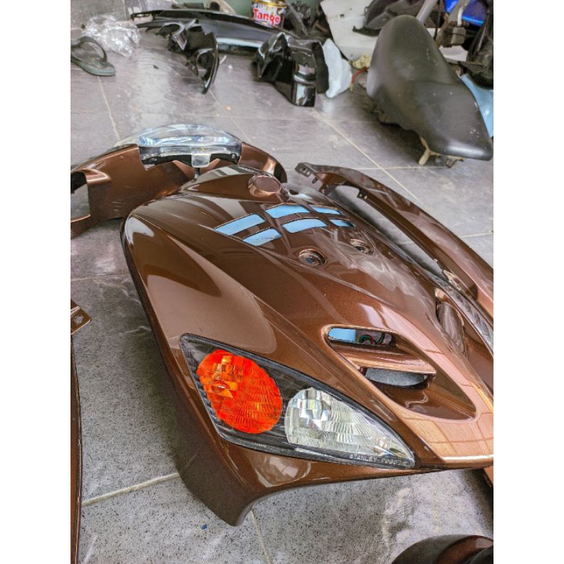 cat brown metalik pear PU cat motor dan mobil berkualitas