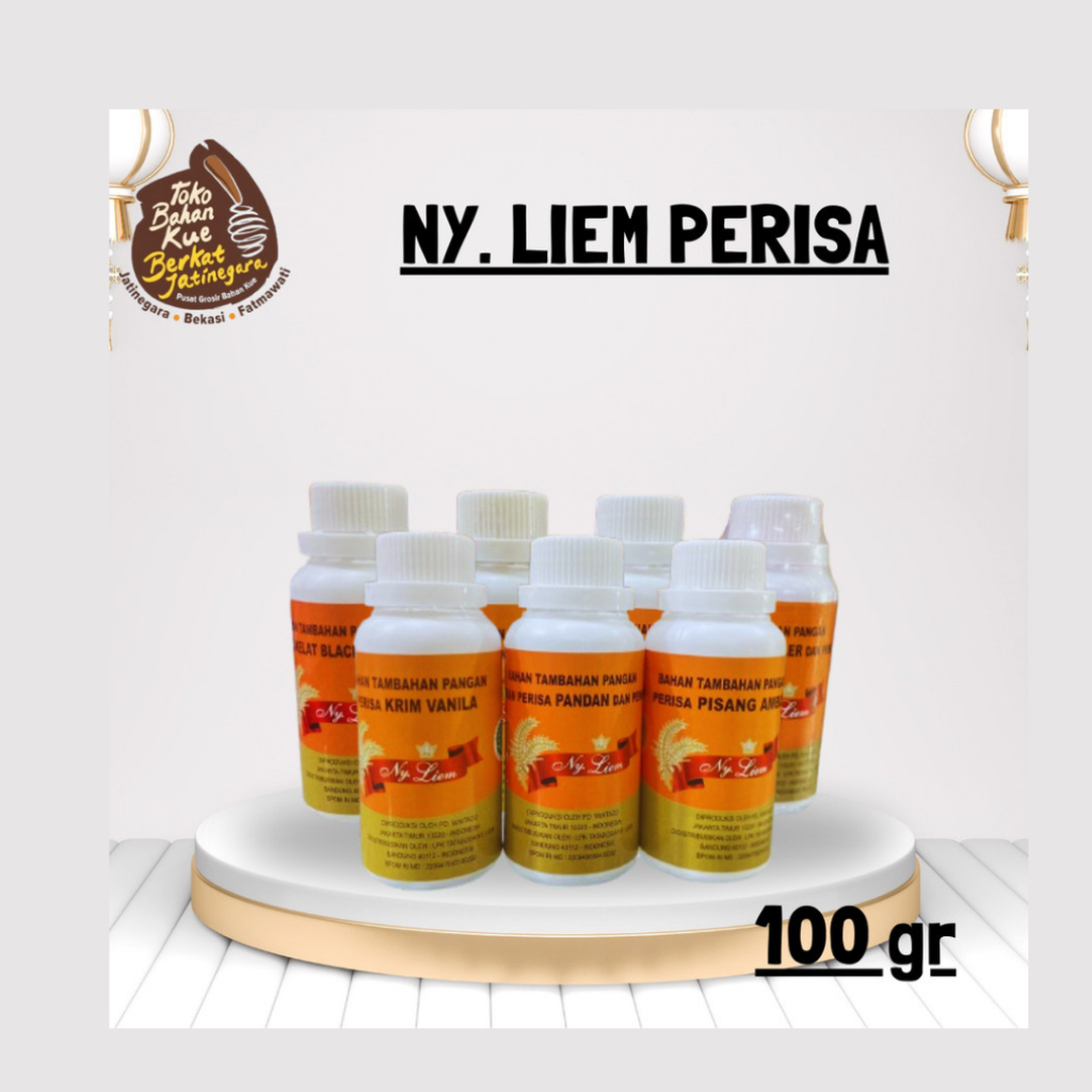

NY.LIEM PERISA 100 GR / PERISA MAKANAN / PASTA / PCS