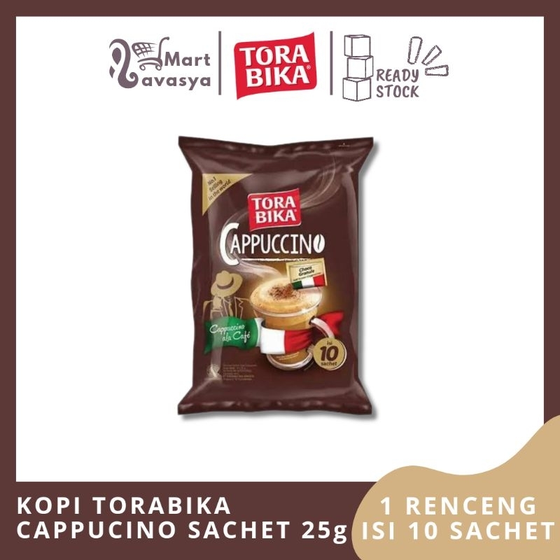 

KOPI TORABIKA CAPPUCINO EXTRA CHOCO GRANULE SACHET 25g - 1 RENCENG ISI 10 SACHET - KOTA BANDUNG - LAVASYA MART