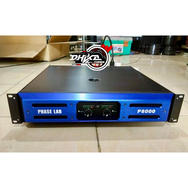 POWER PHASELAB P8000 CLASS H BALAP 2600watt / POWER PHASE LAB P800 2600W CLASS H BALAP / Power Phase