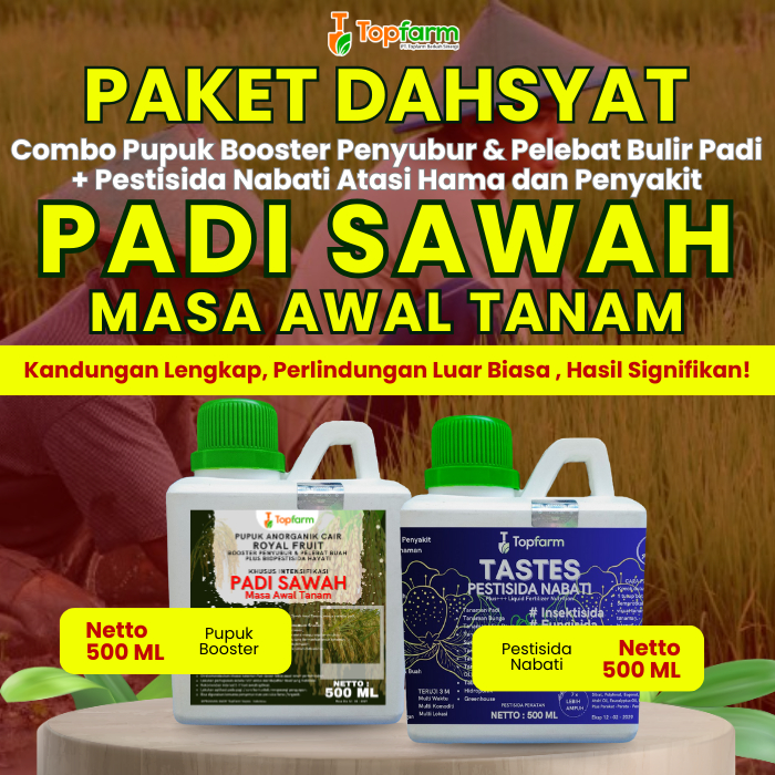 Pupuk Topfarm / Pupuk Padi Sawah Baru Tanam / Pupuk Padi Sawah Terbaik Urea / Pupuk Padi Sawah Organ
