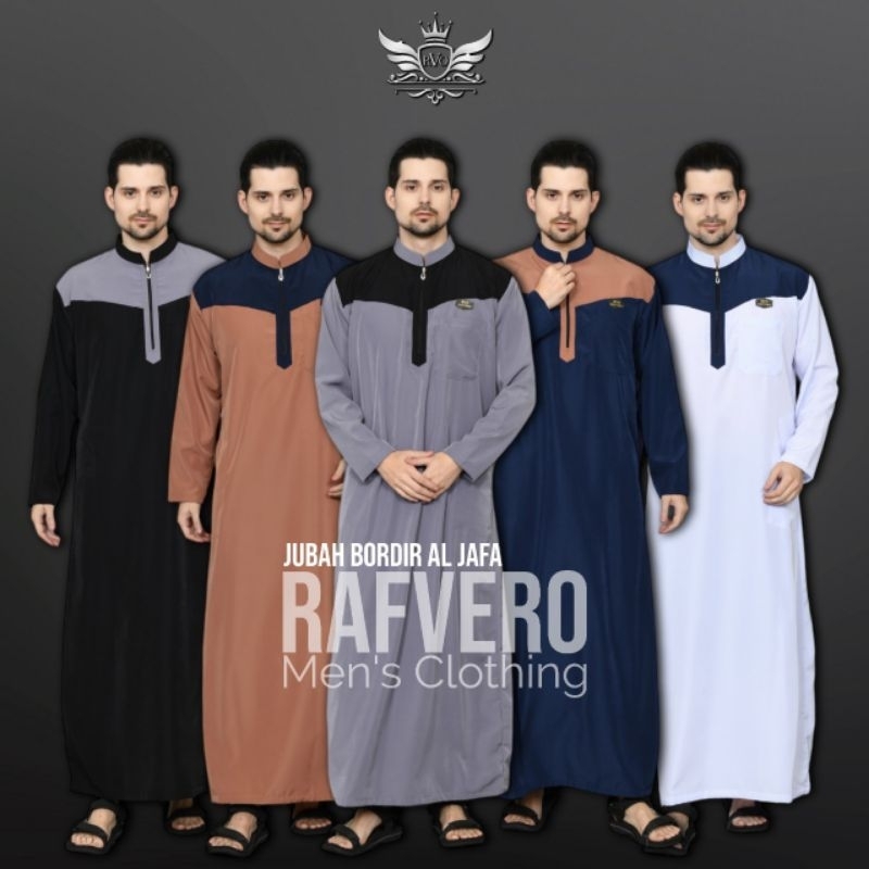 Baju Muslim Bahsin | Jubah Pria Polos Lengan Panjang Bahan Toyobo | Gamis Cowok Arabian Free Peci Ta
