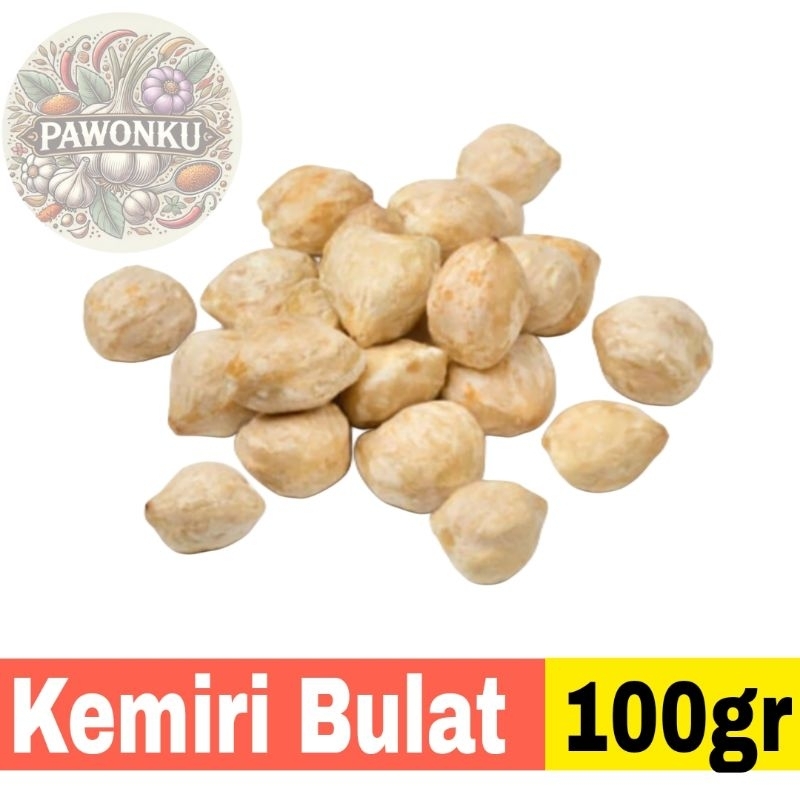 

Kemiri Bulat Ekonomis 100gr