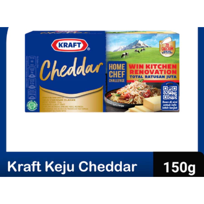 

Kraft Keju Cheddar 150g