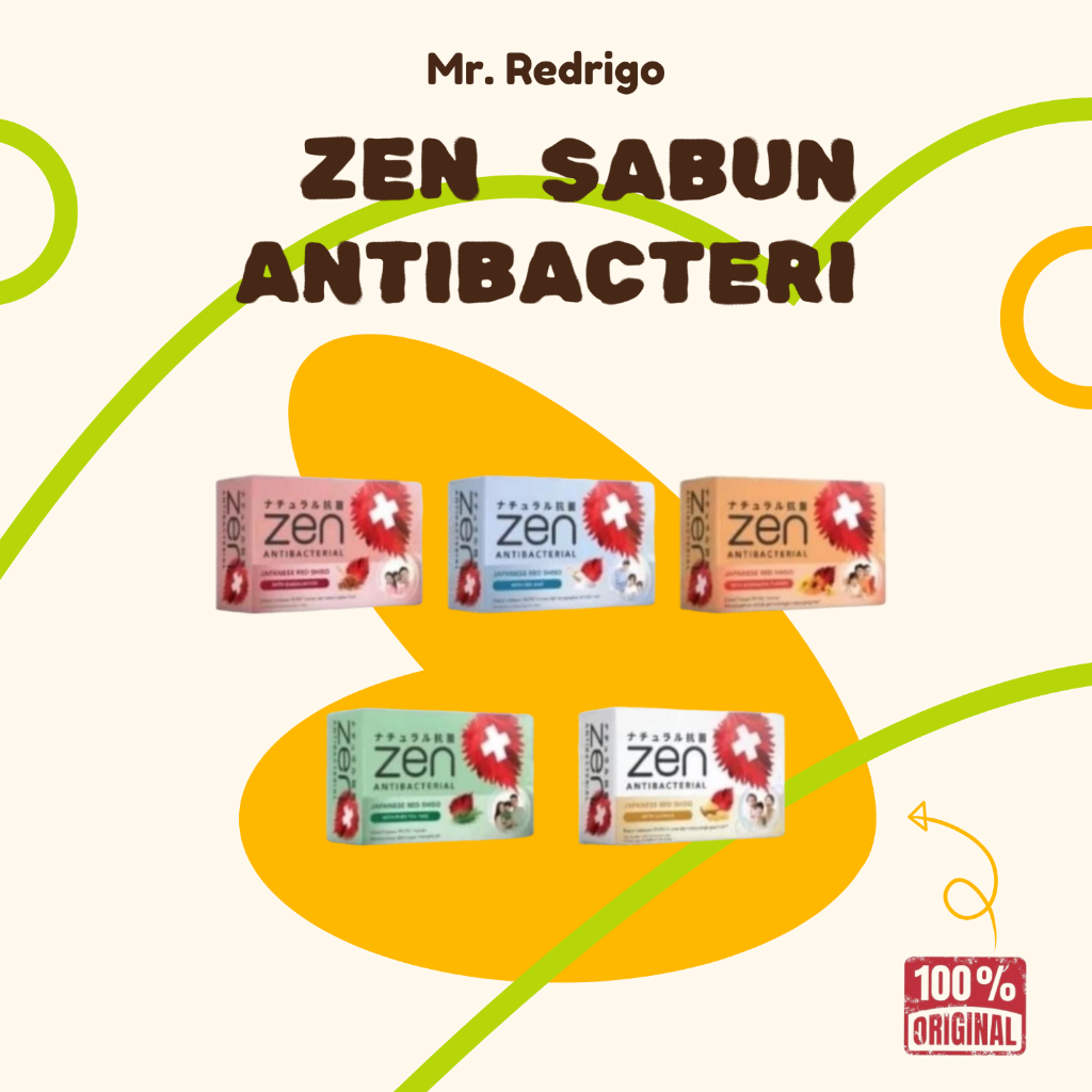 Zen Sabun Batang Antibacterial | Zen Sabun Hemat | Zen Sabun Antibacterial | Mr Redrigo