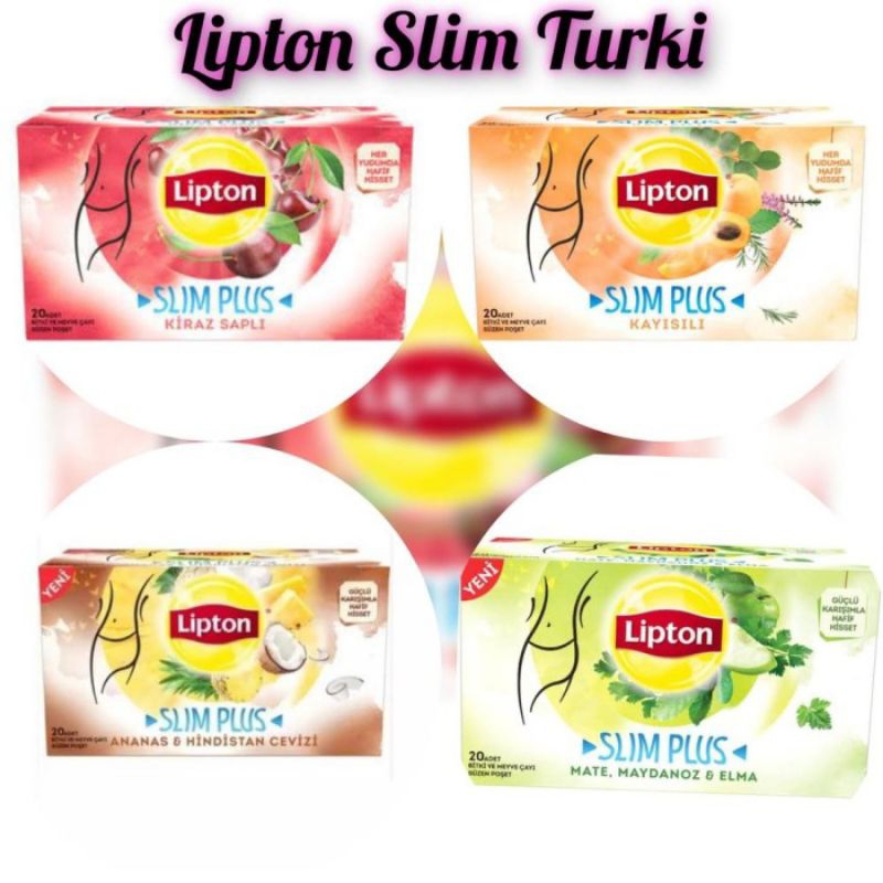 

LIPTON SLIMPLUS TURKI, TEH DIET , TEH HERBAL 100% dari Turki.