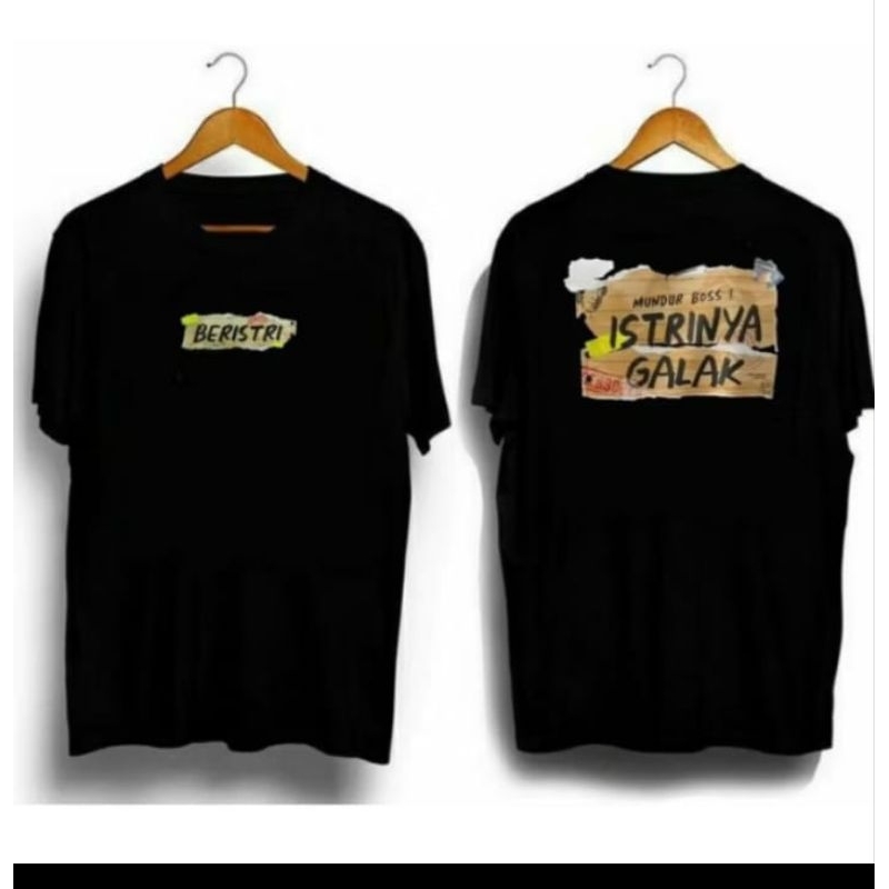 KAOS MUNDUR BOS ISTRINYA GALAK