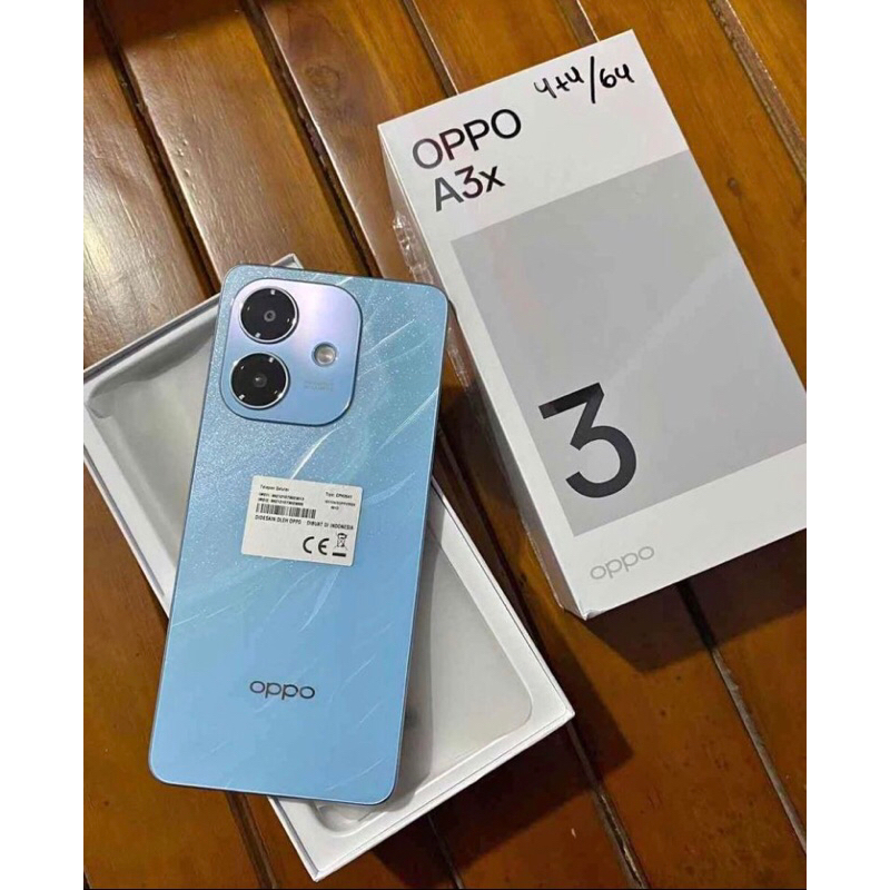 Oppo A3x ram 4/64 second fulset ori
