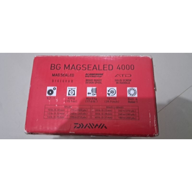 Daiwa BG Magsealed 4000
