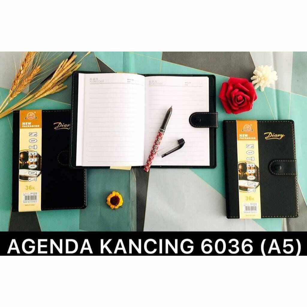 

BUKU AGENDA KANCING 36K (18 x 13 CM) ISI 180 HALAMAN