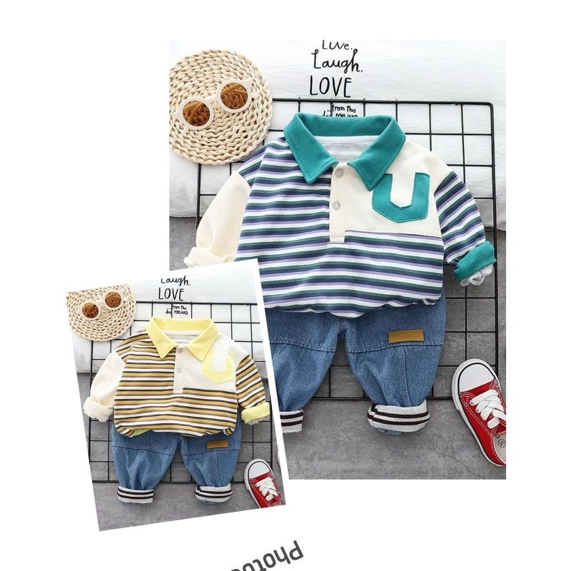 SETELAN IMPORT ANAK LAKI LAKI/SETELAN KOREAN STYLE ANAK LAKI LAKI/SETELAN PREMIUM ANAK LAKI LAKI/SET