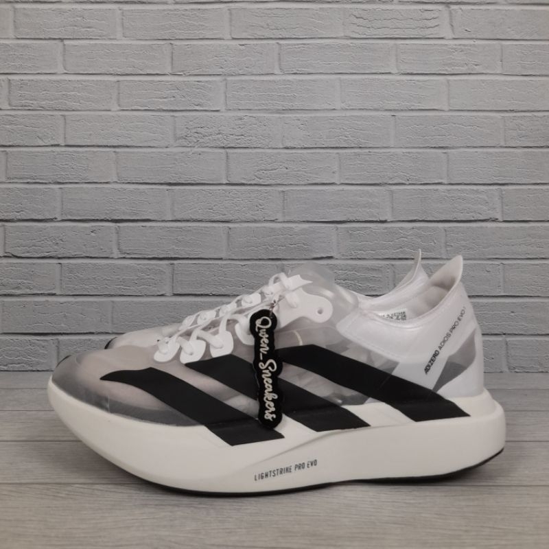 Sepatu Adidas Adizero Adios Pro Evo 1 White Black