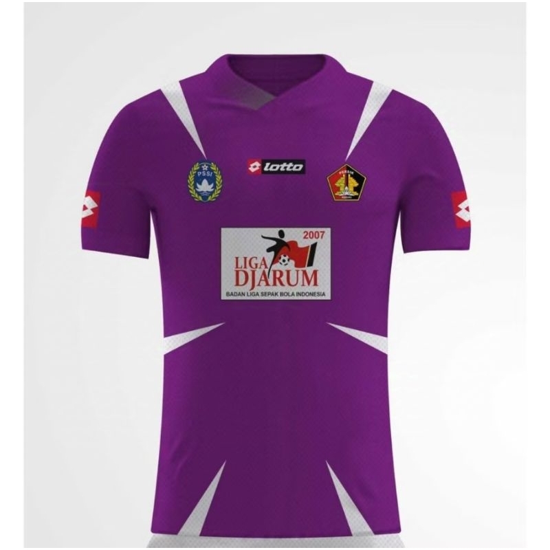Jersey Persik Kediri HomeAway 3rd GK 2007