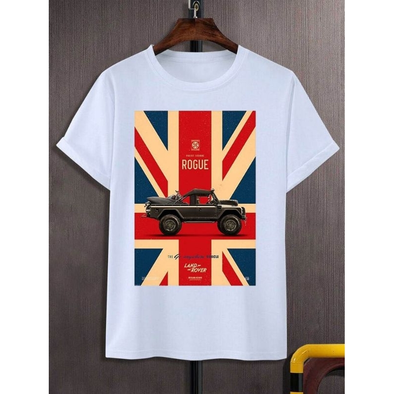 kaos pria,kaos land rover