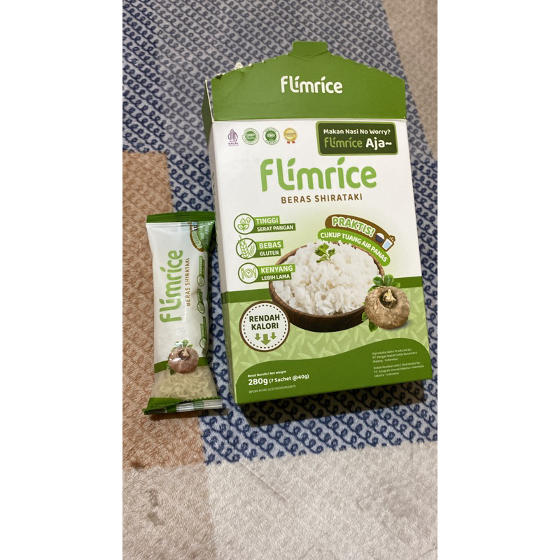 

flimrice nasi shirataki 1box isi 5