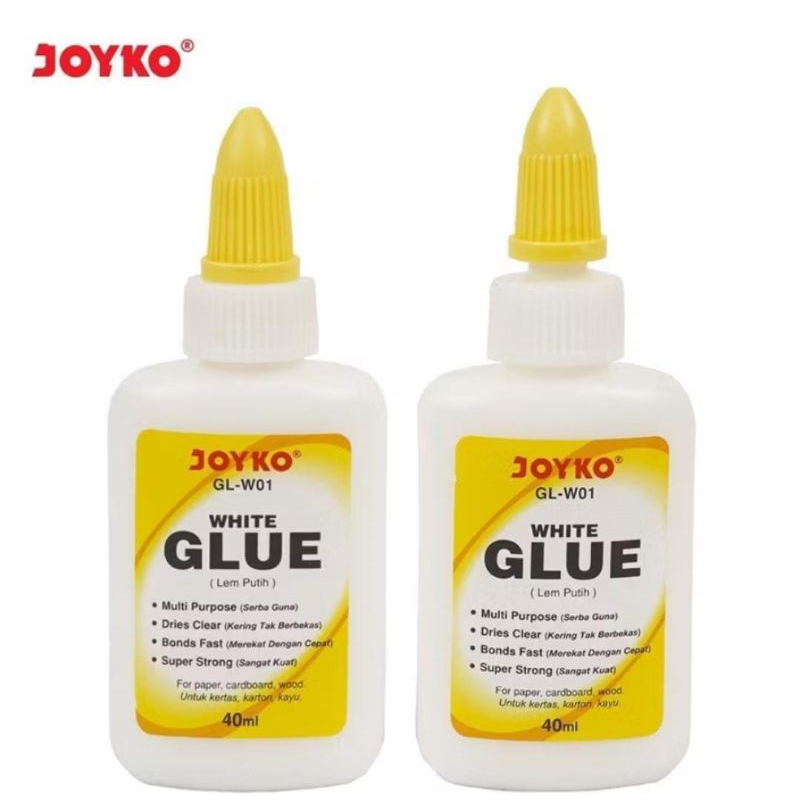

Joyko GL-W01 White Glue 40ml / Lem Putih Joyko