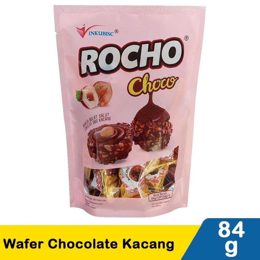 

Rocho Wafer Chocolate Kacang 84G