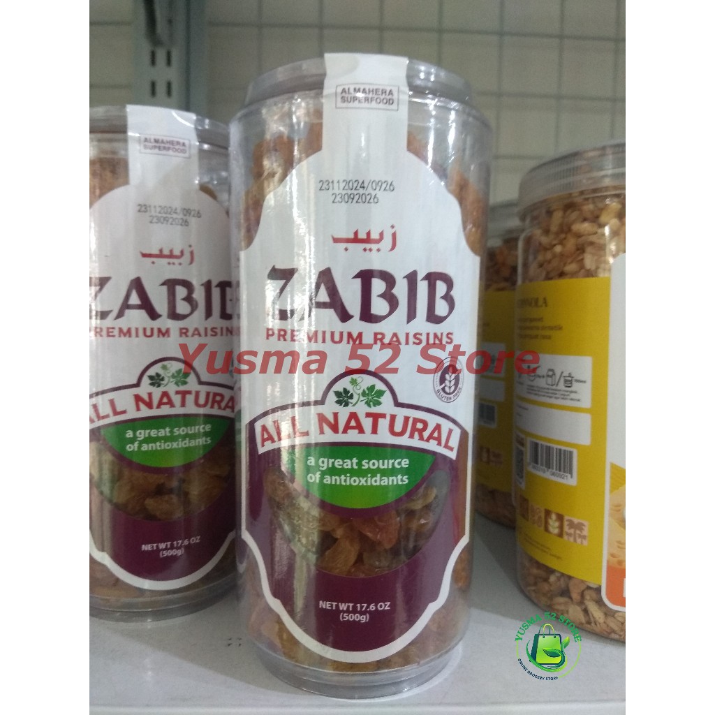 

Kismis Zabib Premium Raisins 500gr