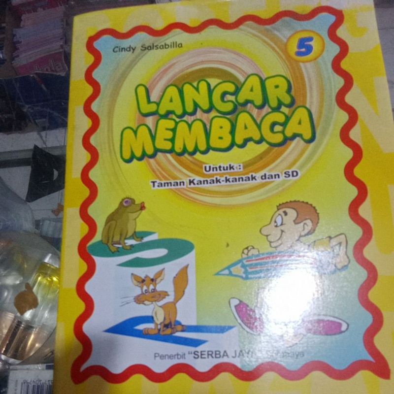 

BUKU BELAJAR MEMBACA/BUKU LANCAR MEMBACA