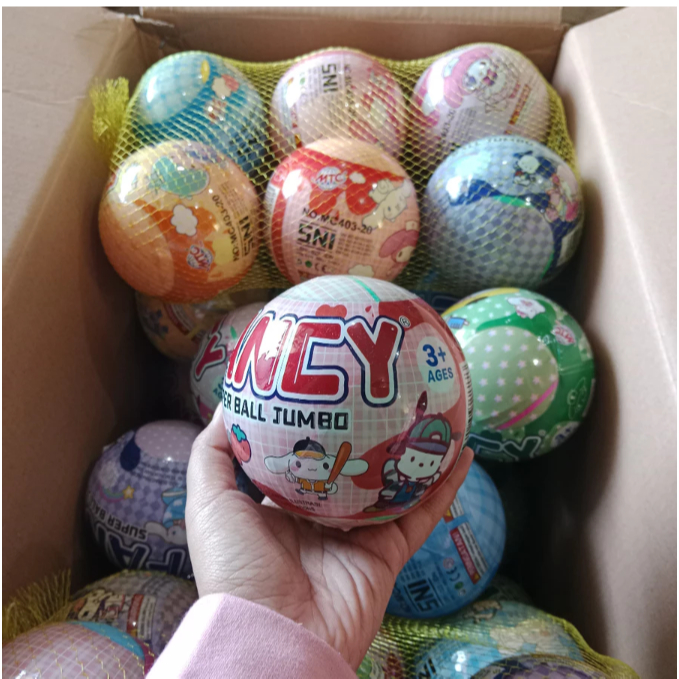 Mainan Egg Surprise Jumbo / Telur hadiah Bola LOL JUMBO