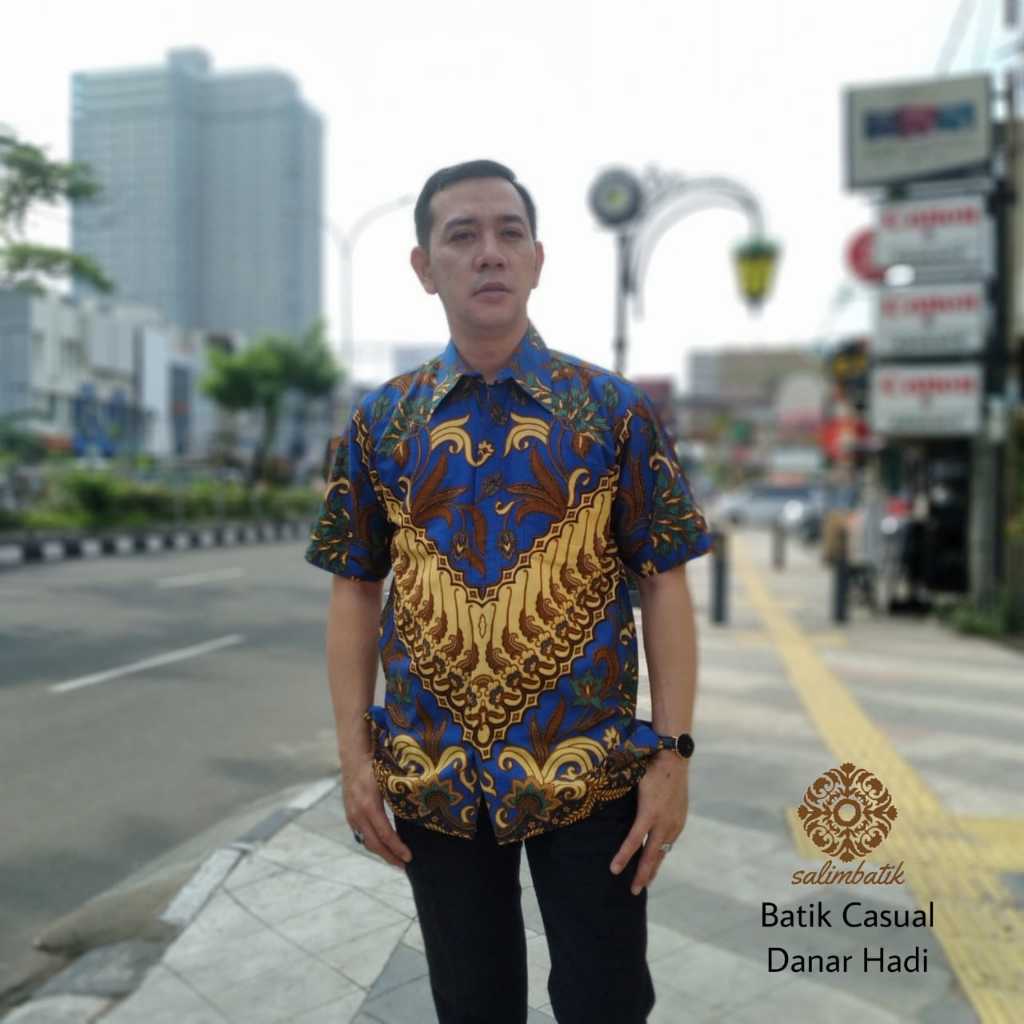 Baju Hem Batik Pria Danar Hadi Solo