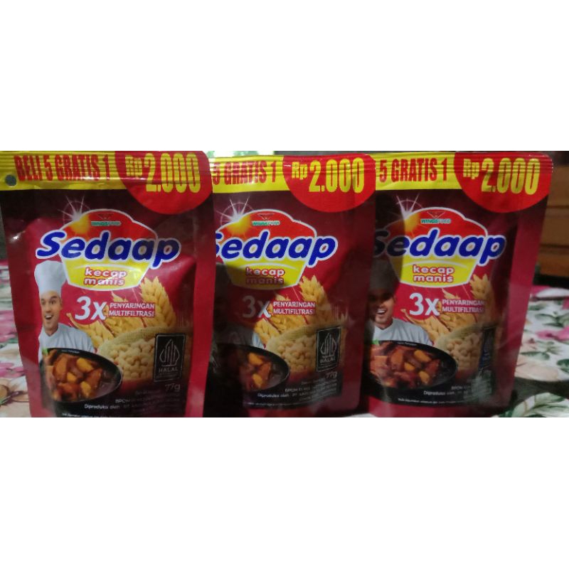 

kecap sedap2000 |sedap pouch 77g