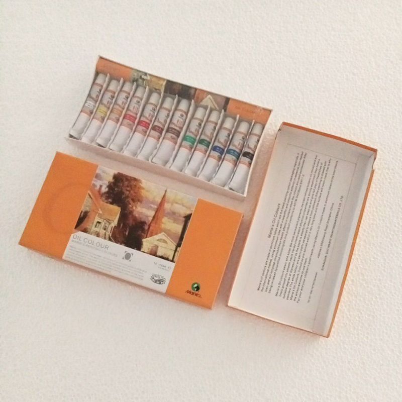 

Cat minyak Maries's 12 warna