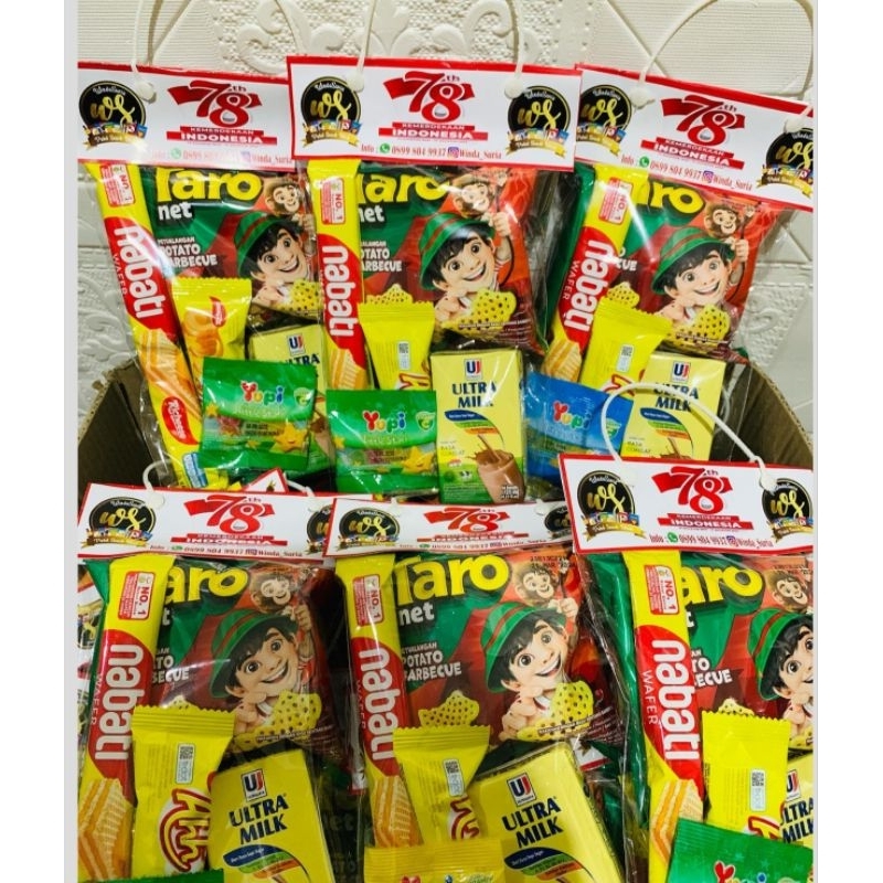 

Paket Snack ulang tahun anak / bingkisan ulang tahun anak