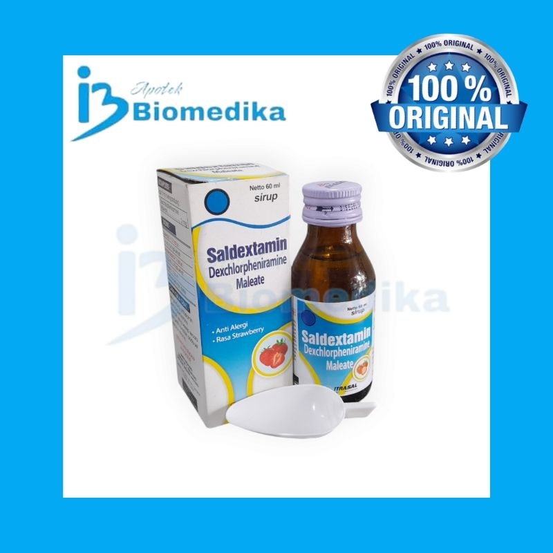 

Saldextamin Sirup Rasa Strawberry 60 ml