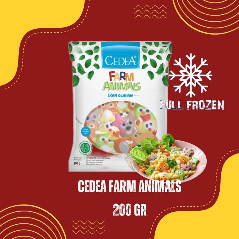 

CEDEA Farm Animals Full Frozen 200 Gr