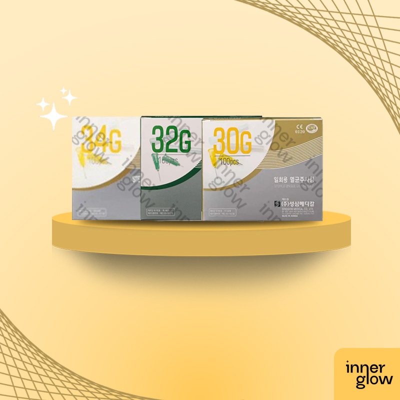 Sungshim 30G, 32G, 34G Jarum Meso | Meso Needle [BOX Isi 100pcs]