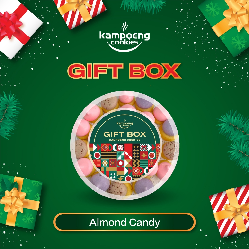 

Kue Kering Almond Candy Premium Kampoeng Cookies 500 gram | Kue Kering Tahun Baru