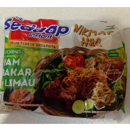 

MIE SEDAP AYAM BAKAR LIMAU ex juli 2025