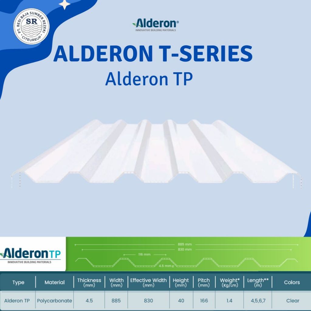 ALDERON T SERIES/ALDERON TP/ALDERON TRANSPARAN