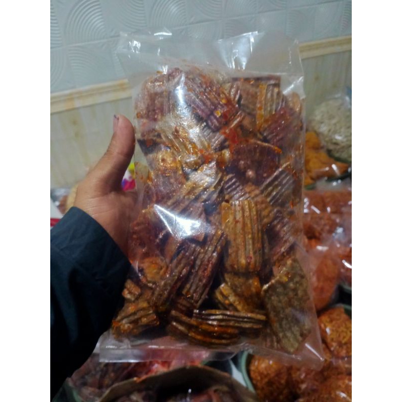 

seblak kerupuk jengkol daun jeruk