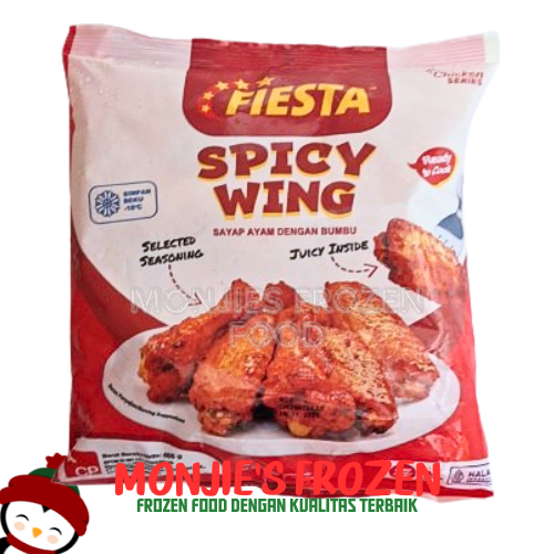 

Fiesta Spicy Wings 400gr - Sayap Ayam Dengan Bumbu