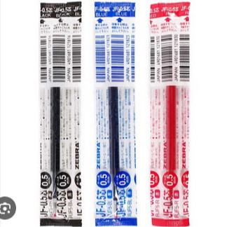 

REFFIL PULPEN ZEBRA SARASA 0.5 ( 1 PAK @10PCS)