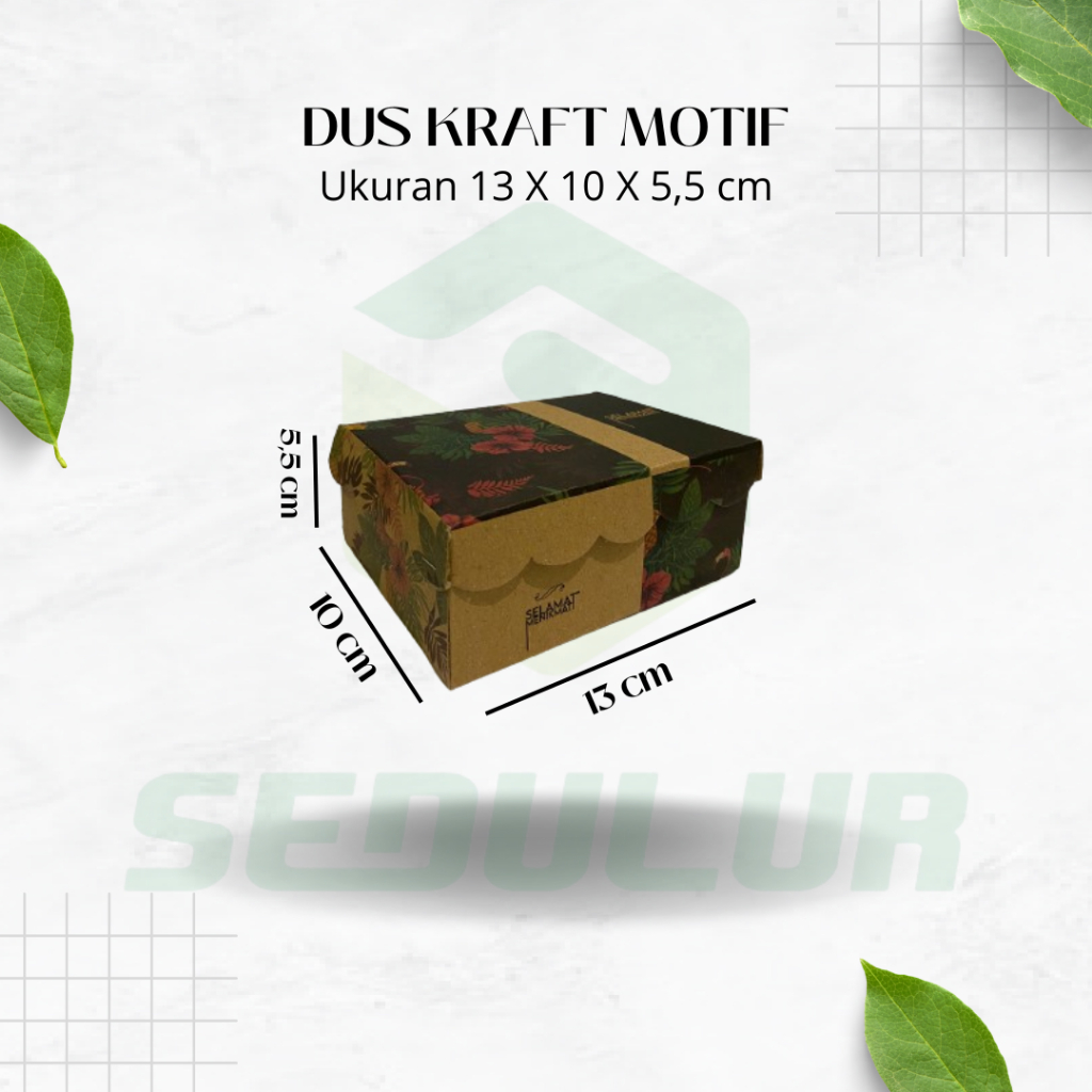 

DUS KRAFT (COKLAT) MOTIF UK 13