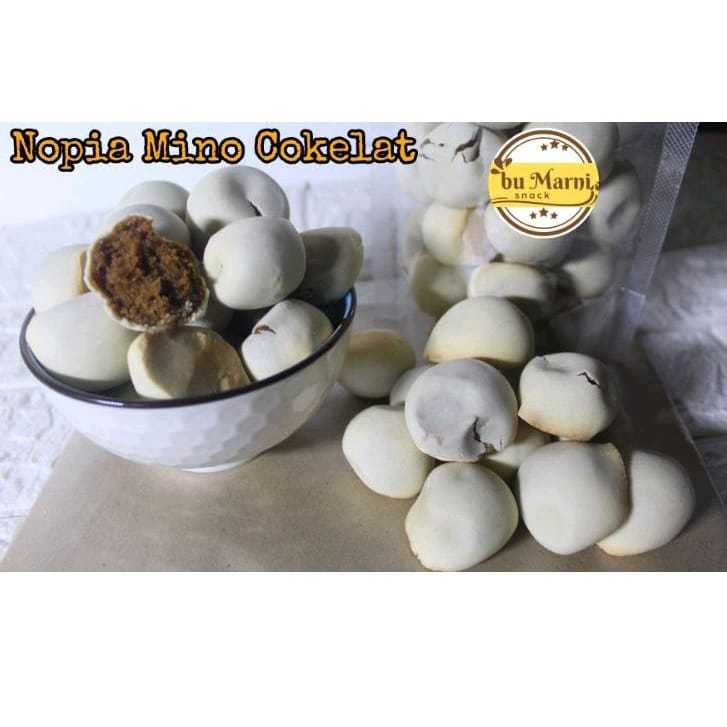 

Kue Mino Kue Nopia Pino 1kg Cokelat Gula Jawa Manis Khas Banyumas Enak